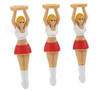 BONKZEBU Support de T-Shirts de Balle de pour Fille, pour la Formation des Cours de Conduite, 3 Pièces en Plastique ABS, T-Shirt de pour Filles, Excellent Cadeau pour Les Membres de la Famille