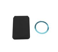 BONKZEBU Support de Téléphone de Bureau avec Anneau Magnétique en Cuir PU, Support de Trépied de Téléphone de Bureau Pliable à Réglage Multi-Angle pour Appel Vidéo, Support de Téléphone (Noir)