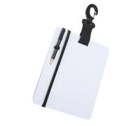 BONKZEBU Tableau D'équipement Wordpad de Plongée pour une écriture Sous-marine Pratique avec Position de Fixation du Stylo pour Tableau D'écriture de Plongée (Grande taille 147 * 183 * 3mm)
