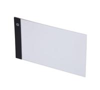 BONKZEBU Tableau Lumineux LED USB A4 pour Dessin, Tableau de Traçage Ultra Fin, Lumière Réglable pour la Protection des Yeux, pour les écoles D'animation, Panneau Acrylique Hautement Transparent