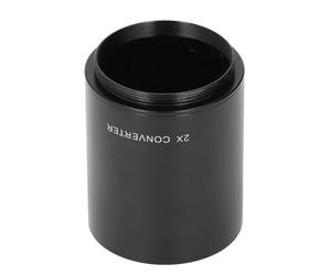 BONKZEBU TéléConvertisseur 2X Haut de Gamme pour Convertisseur D'Objectif à Grossissement 2X à Monture T, Améliore la Distance Focale pour la Photographie de la Nature, L'observation des Oiseaux,