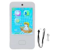 BONKZEBU Téléphone Intelligent pour Enfants pour Les Filles, pré-téléchargé et Jouer au Téléphone Intelligent pour Enfants, Photographie Facile Anniversaire de Noël pour L'âge de 3 4 5 (Blanc)