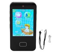 BONKZEBU Téléphone Intelligent pour Enfants pour Les Filles, pré-téléchargé et Jouer au Téléphone Intelligent pour Enfants, Photographie Facile Anniversaire de Noël pour L'âge de 3 4 5 (Noir)