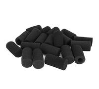 BONKZEBU Tube de Filtre éponge Noir, Ensemble de Remplacement D'admission D'impuretés pour Aquarium, Paquet de 20 (Moyen (Grand Trou))