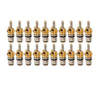 BONKZEBU Valve à Soupape à Haute Pression Tige de Noyau Universel Durable Remplacement de L'automobile pour la Cuveotcitroen Climatage de la Voiture Kit de Noyau de Soupape 20pcs en