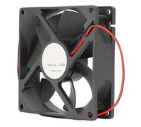 BONKZEBU Ventilateur D'échappement D'air à Double Roulement à Billes 12V, Vitesse Rapide, pour Extracteur de Fumée, Atelier de Peinture, Cuivre 90mm