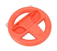 BONKZEBU Volant adapté au Contrôleur de Console 2 Volant de Course Ambidextre pour les Joueurs Passionnés Prise Confortable pour les Nuits de Jeu ABS avec Lumière Ambiante RVB (Orange)