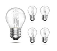 Bonlux Ampoule Dimmable E27 Lumière Chaude 2700K, Ampoule LED G45 Vintage, 42 W, AC 230 V, 613 lm, 5 pièces