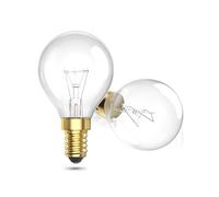 Bonlux Ampoule Four 300 Degré E14, Ampoule Lampe Sel E14 G45 Dimmable Blanc Chaud 2700K 300LM Ampoule E14 42W Pour Four/Micro-ondes/Lampadaires/Lampes de Table/Veilleuses AC 220-240V 2PCS