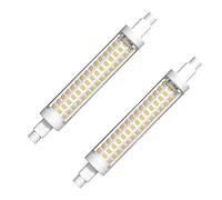 Bonlux Ampoule LED, 5W 10W 15W 25W R7S 2-Pièces 15W 118MM R7S Non-Dim Blanc chaud