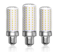 Bonlux Ampoule Maïs LED E27 Blanc Froid 6000K, 2500LM, Équivaut à Ampoule Halogène 200W Lampe,Ampoules Maïs Lampe Led E27 pour salon, lustre, porche (Non dimmable,Lot de 3)