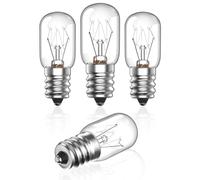Bonlux Ampoules 10W E14 Lampes à Sel Himalaya, Ampoule Four 300 Degré, Ampoule Frigo/Refrigerateu, Ampoule E14 Dimmable, Ampoule Machine Coudre, 220V - 240V, Lot de 4