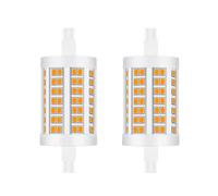 Bonlux Dimmable 78mm R7S Ampoule LED 15W Blanc Chaud 3000K linéaire projecteur à double extrémités remplacement de l’ampoule halogène 150W parfait pour chambre, salle de bain 2pcs