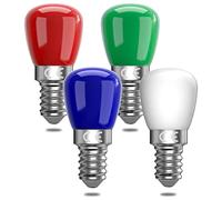 Bonlux E14 Ampoule LED colorée, 3W Ampoule rouge, verte, bleue, jaune, adaptée à AC220-240v, Halloween/Christmas/Festival, Bar/Party Color Ampoule
