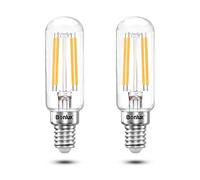 Bonlux E14 Lampe LED pour Hotte de Cuisine 4W Blanc chaud 2700K 4W équivalent à l'ampoule de la Hotte Aspirante 40W pour Hotte de Cuisine, Hotte Aspirante, Lampe à Sel, 2 pièces