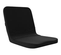 bonmedico Coussin confortable tout-en-un, coussin d'assise orthopédique et coussin de dossier en un, soutien lombaire en mousse hautement élastique, idéal comme coussin d'assise ergonomique pour