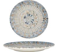 Bonna Assiette à dessert - Luca Mosaic - Porcelaine - 19 cm