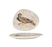 Bonna Assiette à desserts - Mesopotamia - Porcelaine - 19 cm - lot de 6