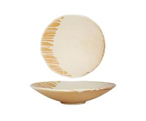 Bonna Assiette creuses - Solis - Porcelaine - 29 cm (1500cc) - lot de 6