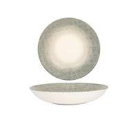 Bonna Assiette creuses - Sway - Porcelaine - 23 cm 1000 cc - lot de 6