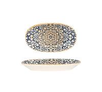 Bonna Assiette de service - Alhambra - Porcelaine - 19x11 cm - lot de 2
