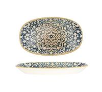 Bonna Assiette de service - Alhambra - Porcelaine - 29x17 cm - lot de 2