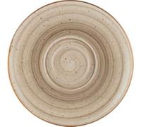Bonna Aura Lot de 12 soucoupes empilables en terrain Ø 190 mm