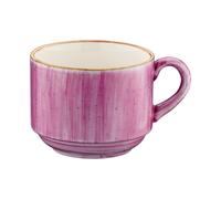 BONNA Aura, tasse à café, empilable, black berry, contenu : 0,21 litre