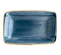 Bonna Lot de 12 assiettes carrées « Aura » Longueur : 150 mm Largeur : 90 mm