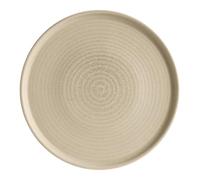 Bonna Mirage MRGRPL16DZ Lot de 6 assiettes plates, 16 cm, en porcelaine, beige, pour la vie quotidienne, la restauration et les occasions spéciales, passent au lave-vaisselle et au micro-ondes
