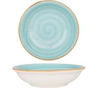 Bonna Plat creux - Aqua - Porcelaine - 15 cm (330cc)