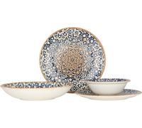 Bonna Set de vaisselle (Large) - Alhambra - 24 pièces - 6 personnes - Porcelaine