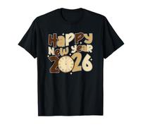Bonne année 2026, Compte à rebours jusqu'à 12 Heures, démarrage et Design T-Shirt