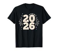 Bonne année 2026, fête prête à Prendre des Photos, graphismes Amusants et vibrants T-Shirt