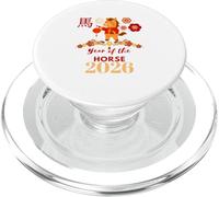Bonne année Chinoise 2026 Année du Cheval 2026 PopSockets PopGrip pour MagSafe