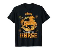 Bonne année Lunaire Chinoise 2026 année du Zodiaque du Cheval T-Shirt