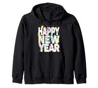 Bonne année pour un impact visuel intense Sweat à Capuche