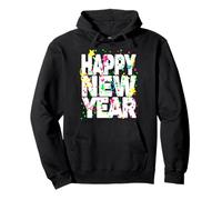 Bonne année pour un impact visuel intense Sweat à Capuche