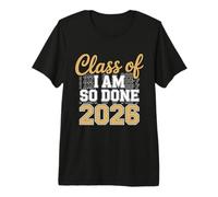 Bonne célébration de la Remise des diplômes de la 2026 T-Shirt Haut de Gamme
