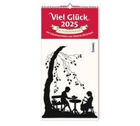 Bonne chance 2025 : le calendrier de cartes postales avec découpes en ciseaux de Johanna Beckmann