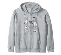 Bonne Chance Trolls Hello Retro Vibes Fun Sweat à Capuche