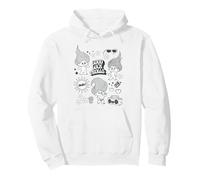 Bonne Chance Trolls Hello Retro Vibes Fun Sweat à Capuche