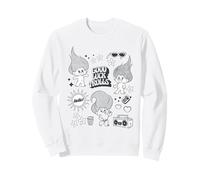Bonne Chance Trolls Hello Retro Vibes Fun Sweatshirt