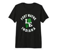 Bonne fête de la Saint-Patrick, Fort Wayne, Indiana T-Shirt Haut de Gamme