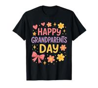 Bonne fête des Grands-Parents, Petites Filles, Grand-mère, Grand-père T-Shirt