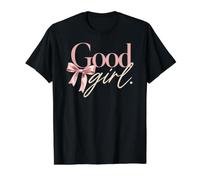 Bonne Fille T-Shirt Graphique avec Valeur, Homme, Noir, XL