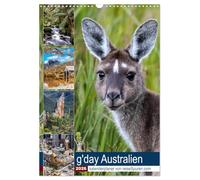 Bonne journée Australie 2026, Version française (Calendrier mural 2026 DIN A3 portrait), Calendrier CALVENDO mensuel