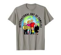 Bonne journée Internationale de la Famille, 15 mai, J'aime Mes Parents, Papa, Maman T-Shirt