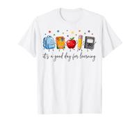 Bonne journée pour Apprendre la rentrée Scolaire Doodles étudiant Enseignant T-Shirt