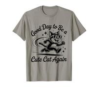 Bonne journée pour redevenir Un Chat Mignon, Amateur de Chatons rétro et Amusant T-Shirt